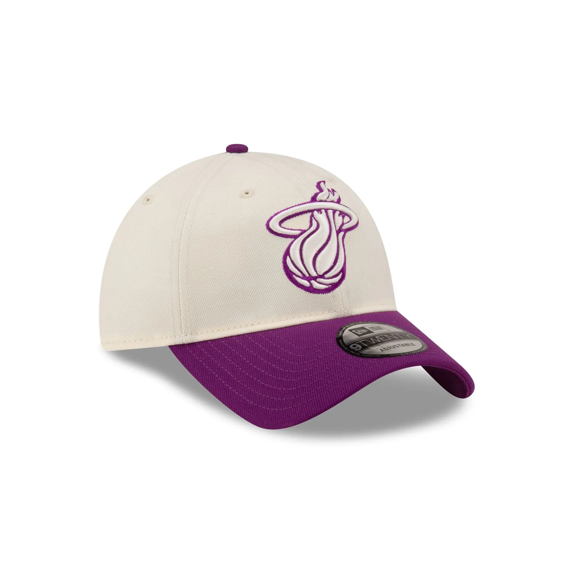 Miami Heat Chrome 9TWENTY Adjustable Hat