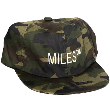 Miles Logo Hit 6-Panel Hat