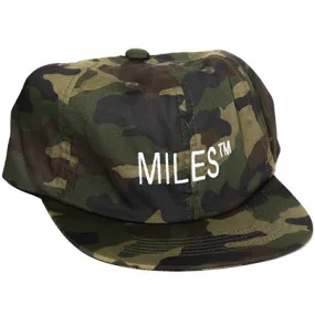 Miles Logo Hit 6-Panel Hat