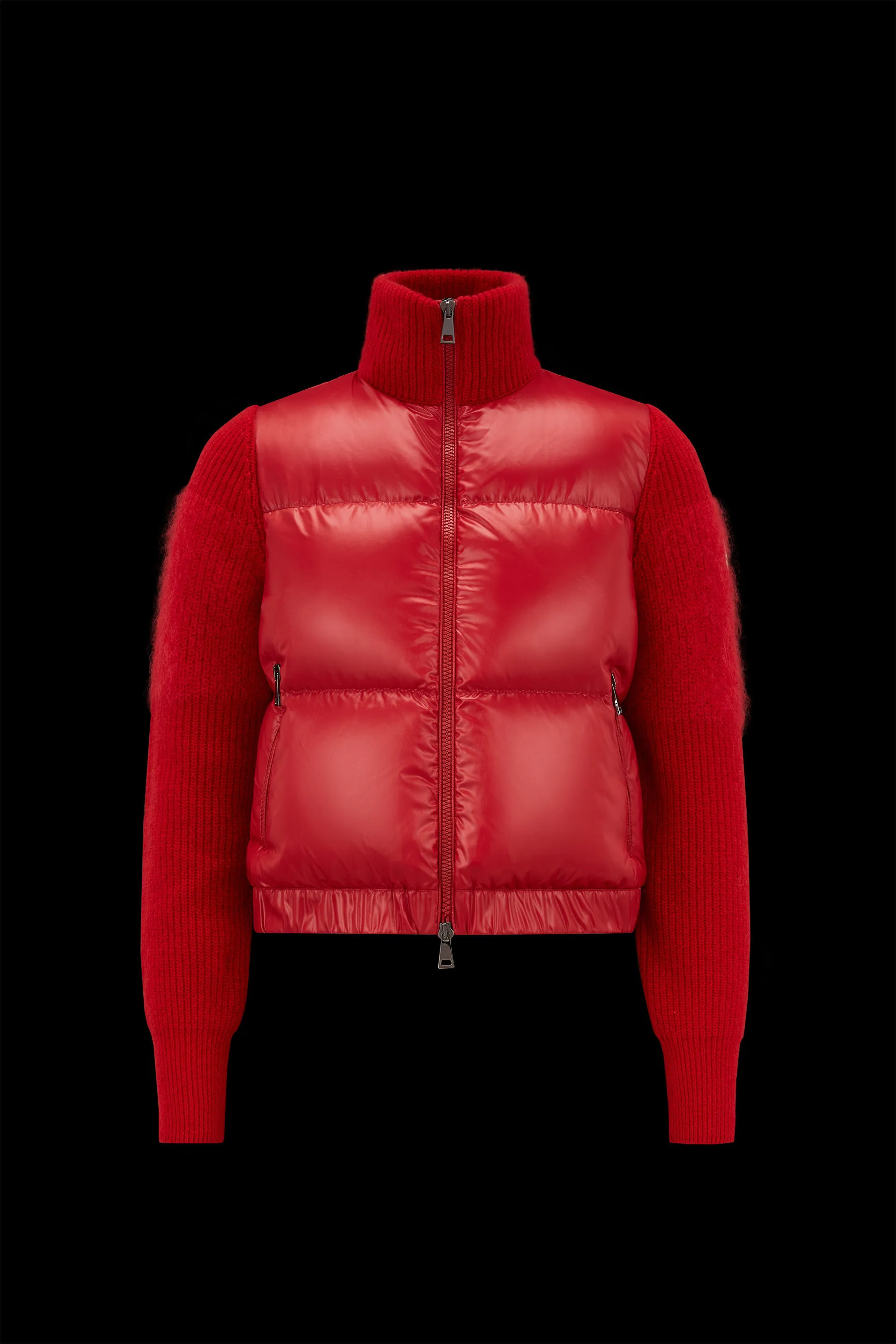 MONCLER  |Padded Wool & Mohair Cardigan