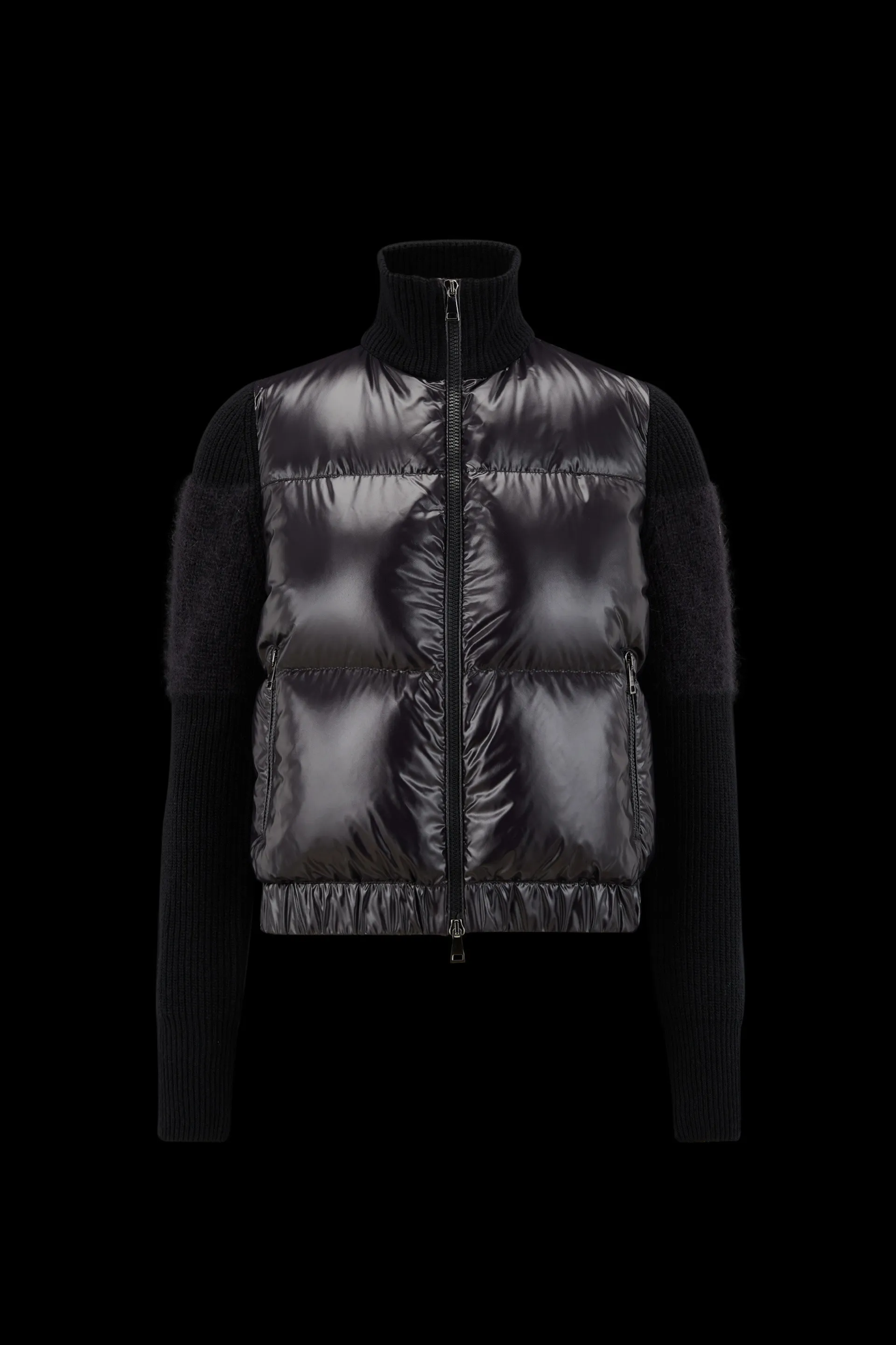 MONCLER  |Padded Wool & Mohair Cardigan