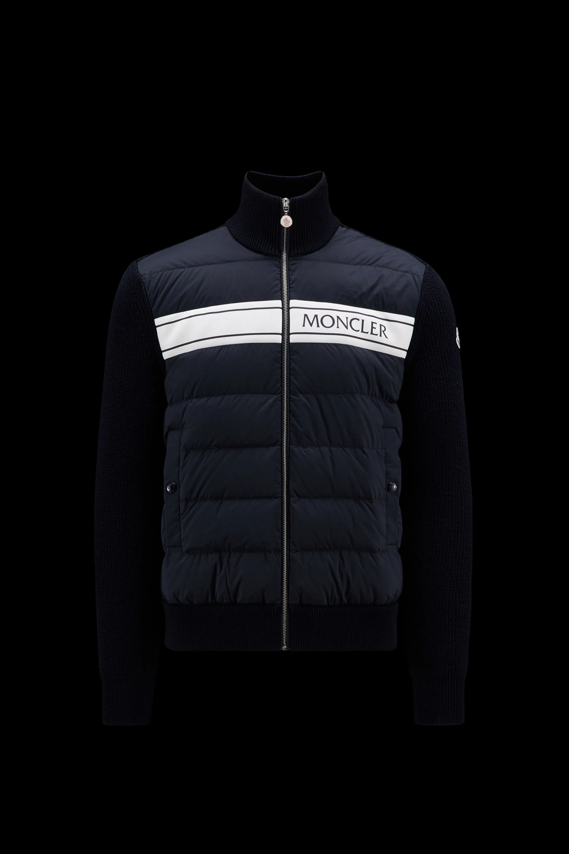 MONCLER  |Padded Zip-Up Cardigan