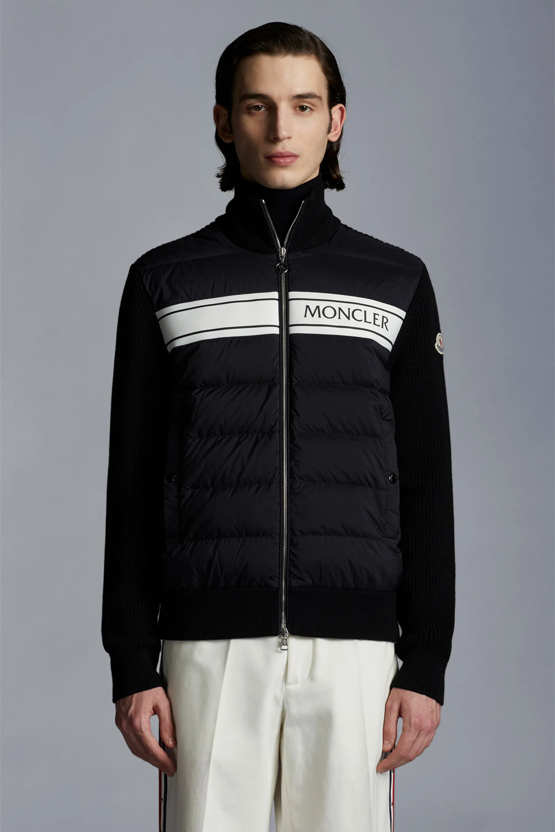 MONCLER  |Padded Zip-Up Cardigan