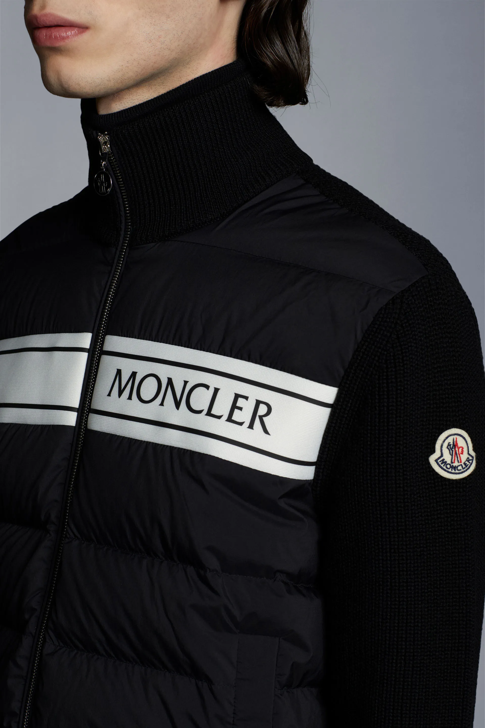 MONCLER  |Padded Zip-Up Cardigan