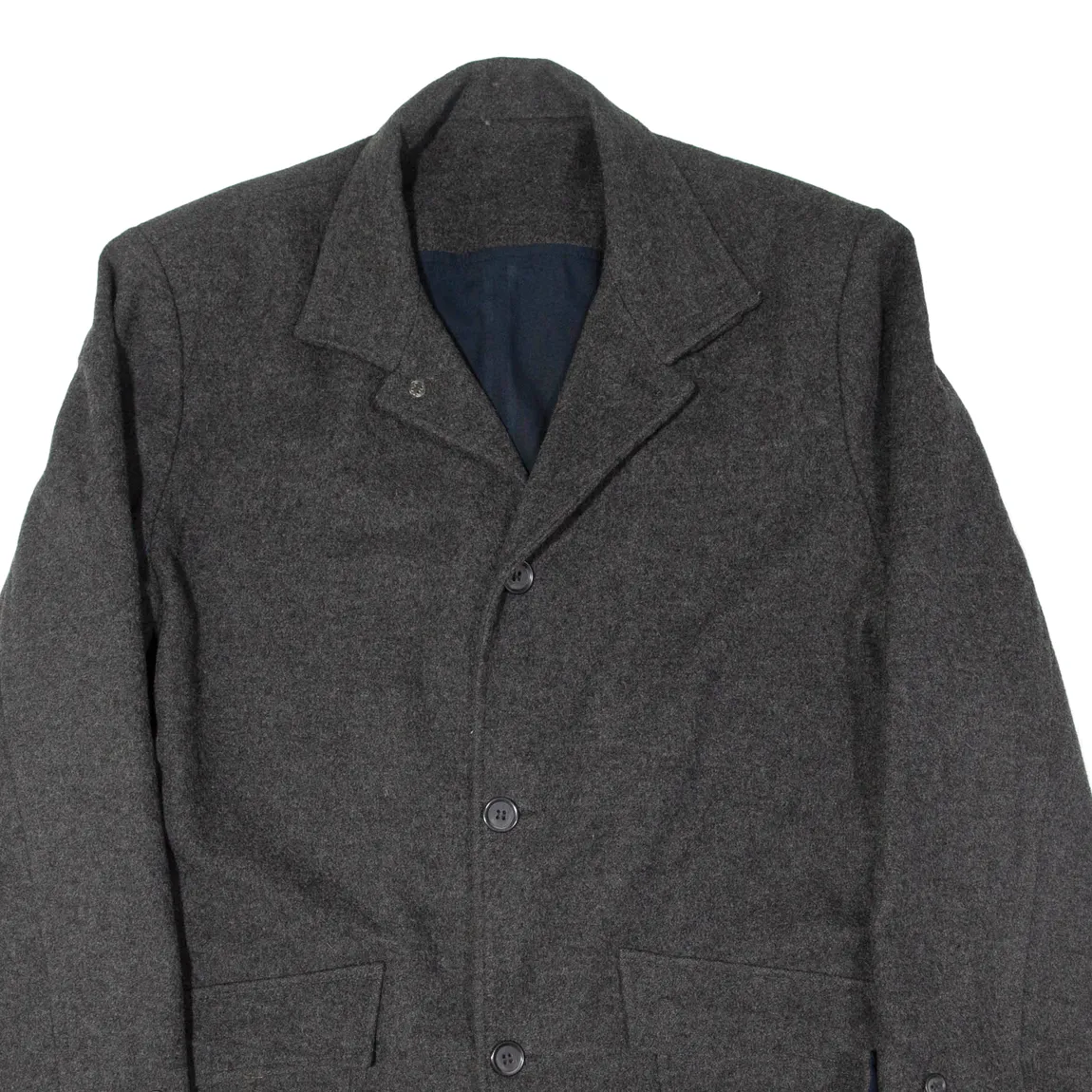 MONSOON Mens Jacket Grey Wool XL