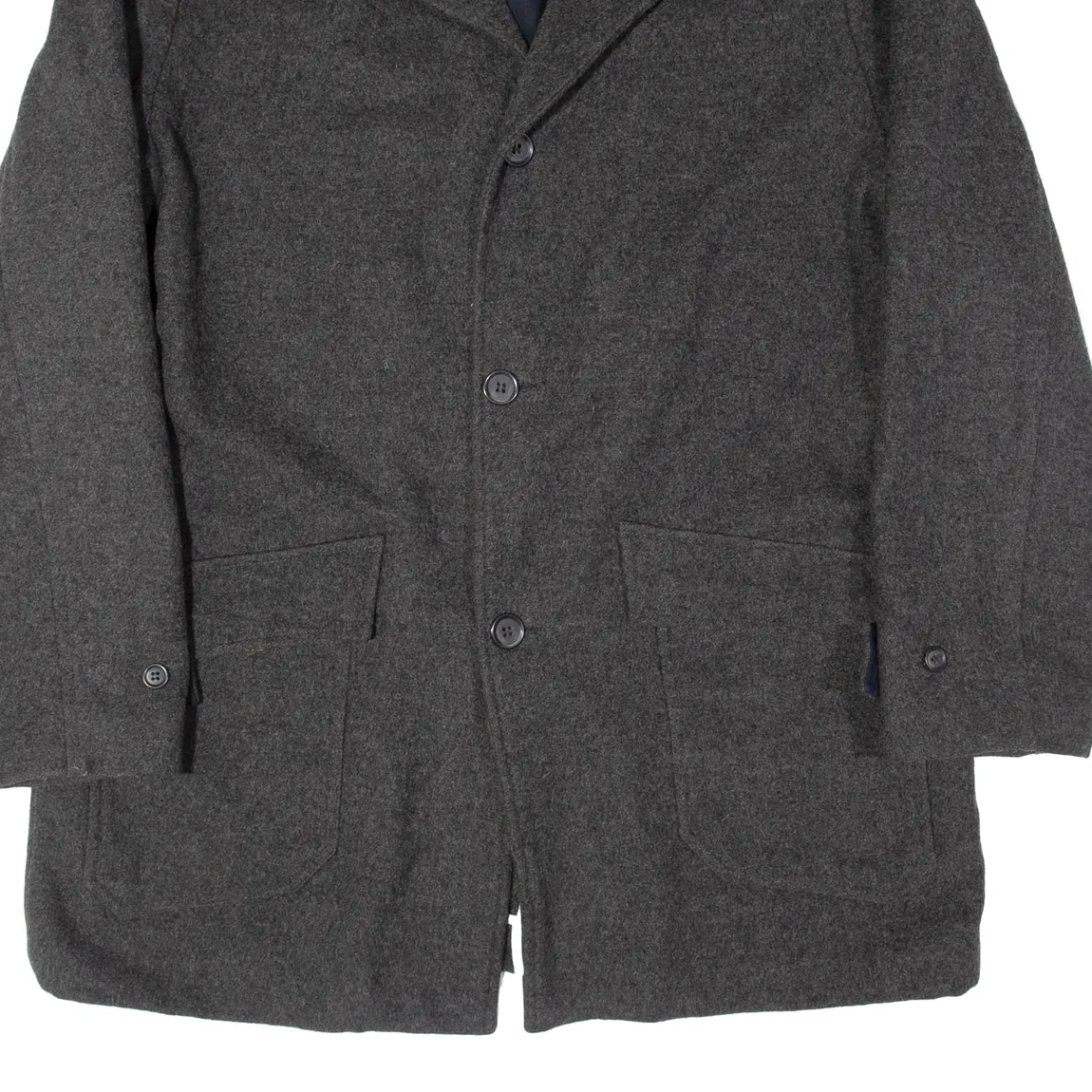 MONSOON Mens Jacket Grey Wool XL