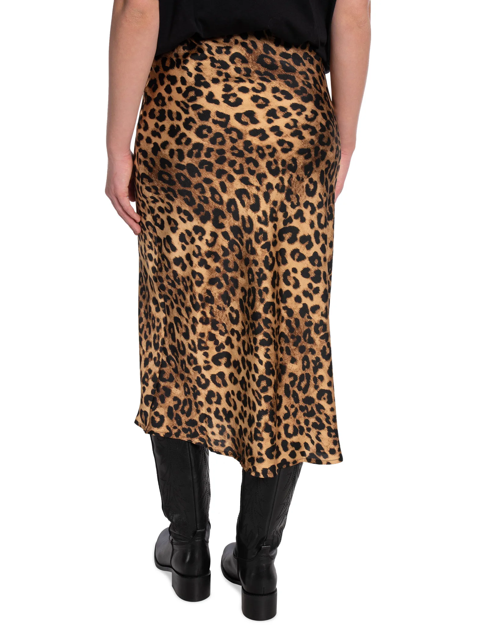 NEO NOIR SKIRT LOLA LEOPARD