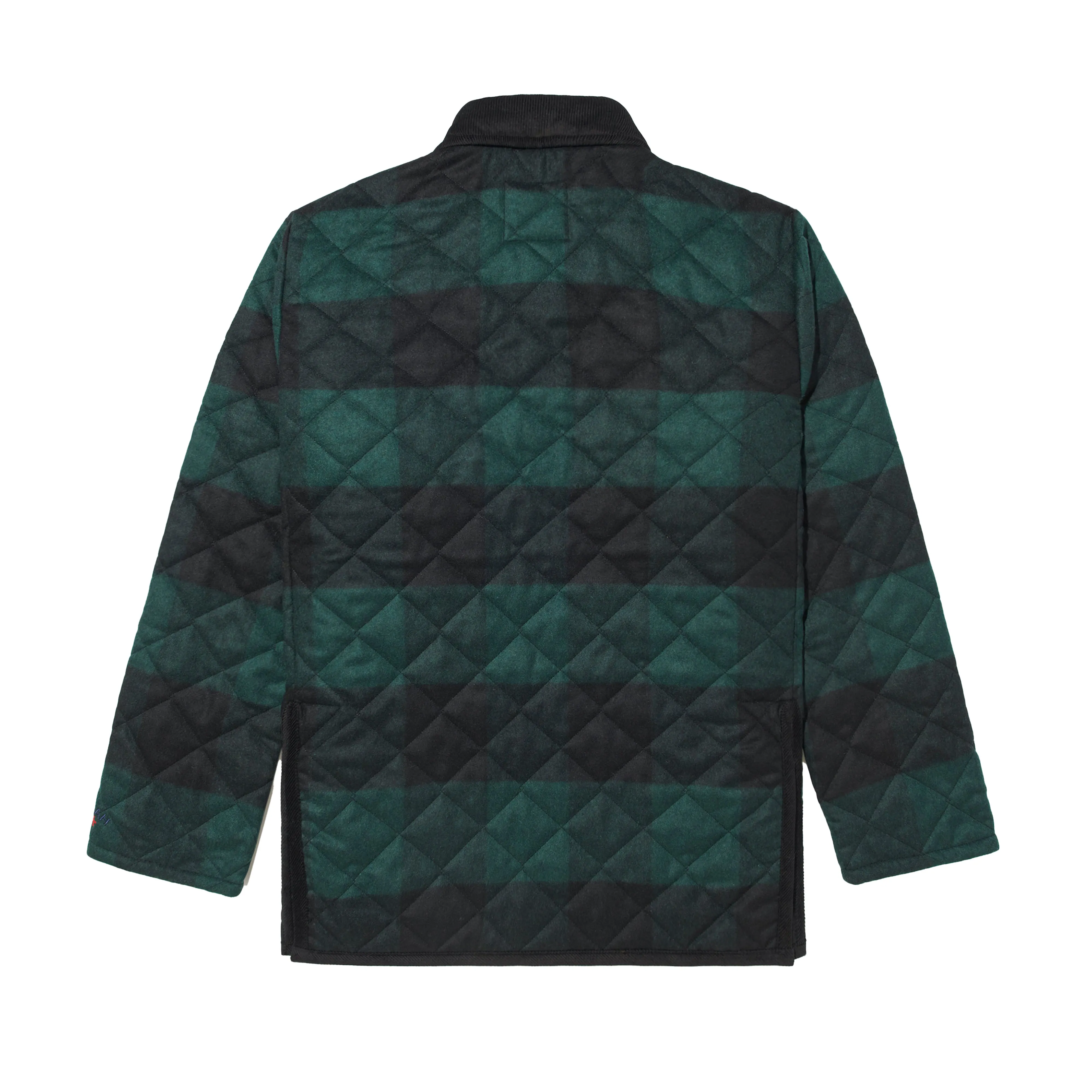 Noah Lavenham Buffalo Check Raydon Jacket  Green