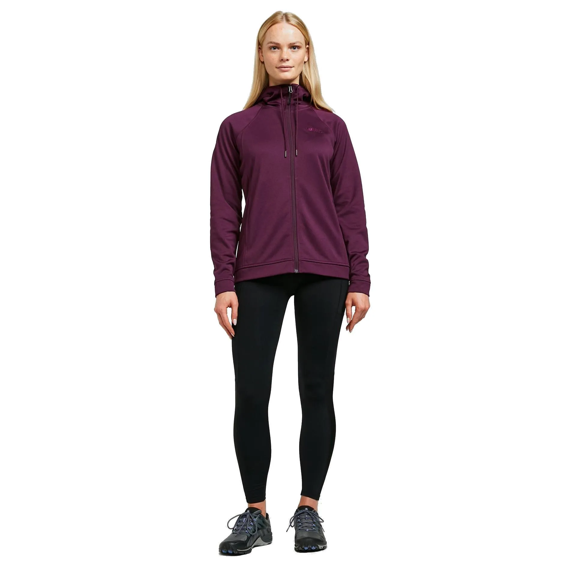 North Ridge Women's Breathe Full Zip Hoody - Purple