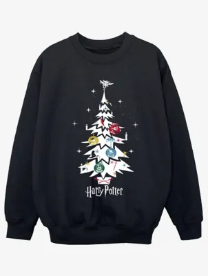 NW2 Harry Potter Christmas Kids Black Sweatshirt | Sweatshirts & Hoodies | George at ASDA