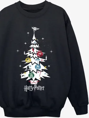 NW2 Harry Potter Christmas Kids Black Sweatshirt | Sweatshirts & Hoodies | George at ASDA