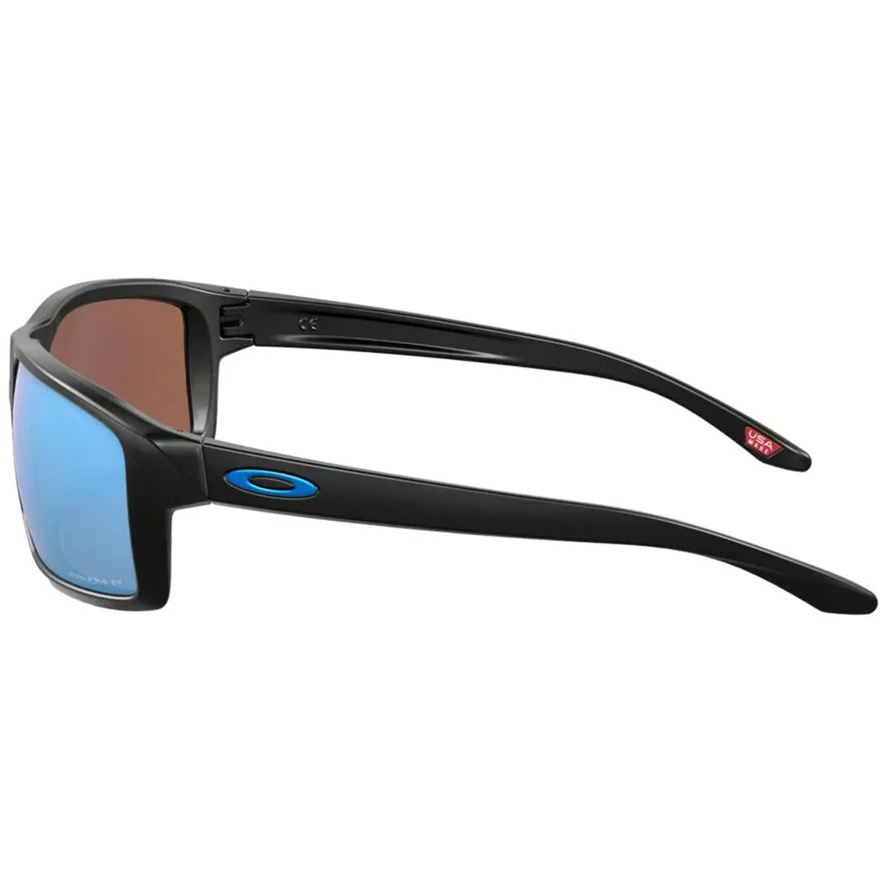 Oakley Gibston Glasses - Matte Black With Deep Water Polar Lens