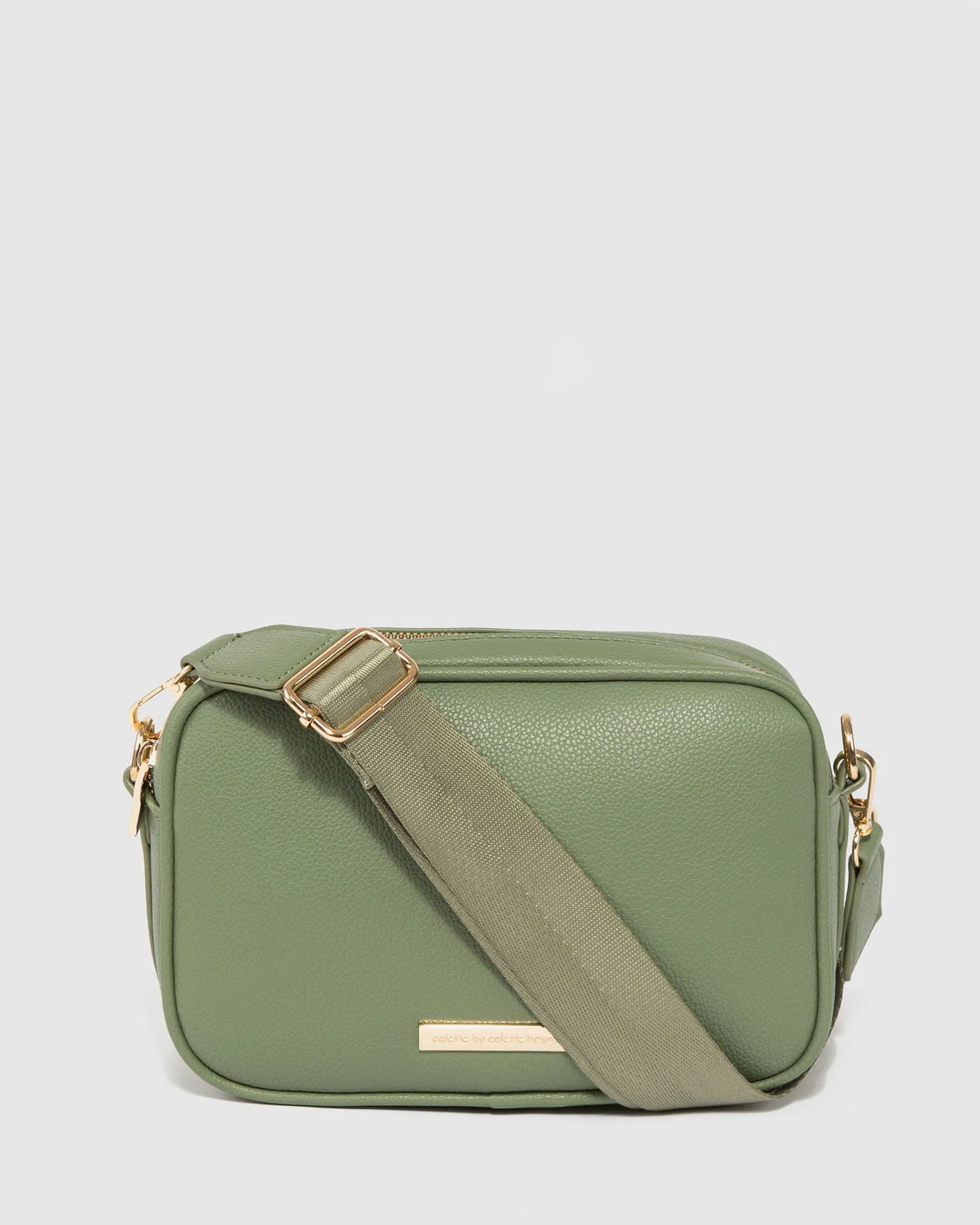 Olive Selina Webbing Strap Crossbody Bag