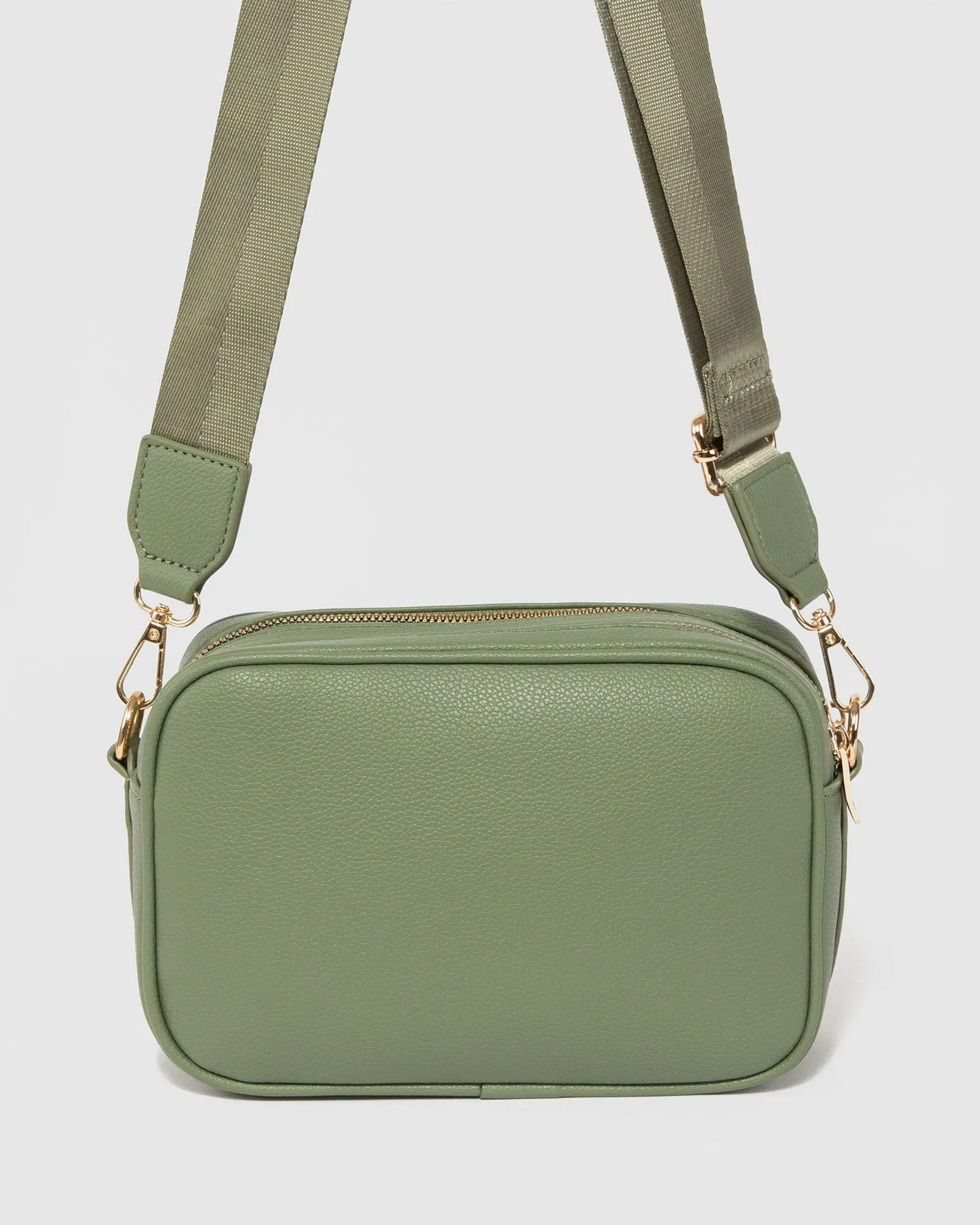 Olive Selina Webbing Strap Crossbody Bag