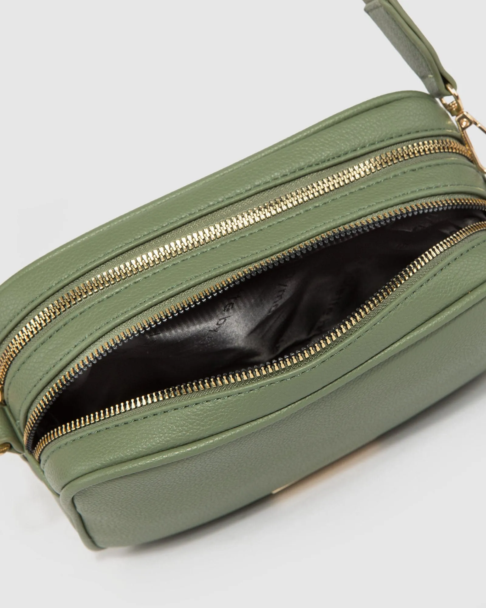 Olive Selina Webbing Strap Crossbody Bag