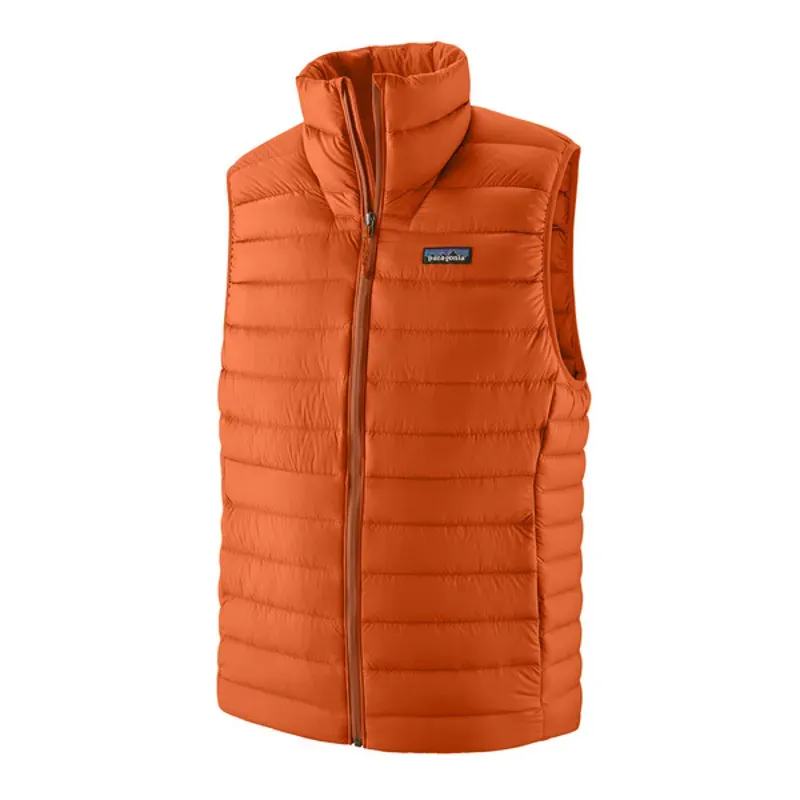 Patagonia Down Sweater Vest in Redtail Rust