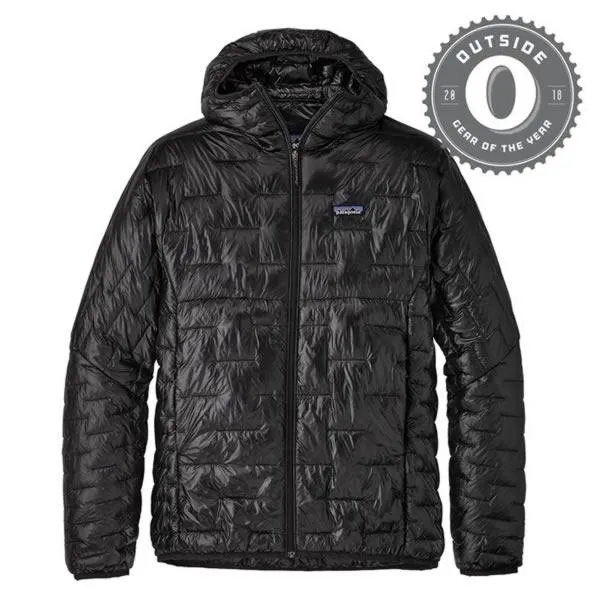 Patagonia Men's Micro Puff Hoody Jacket - ultralight windproof insulat