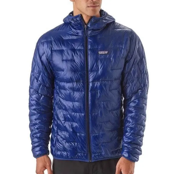 Patagonia Men's Micro Puff Hoody Jacket - ultralight windproof insulat