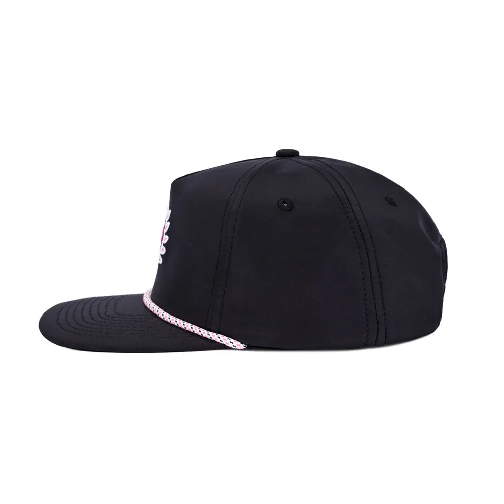 PINK WHITNEY PW ROPE BLACK HAT