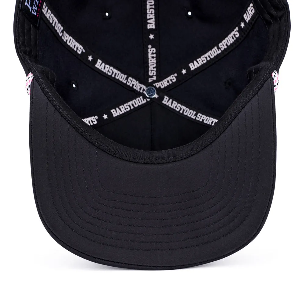 PINK WHITNEY PW ROPE BLACK HAT