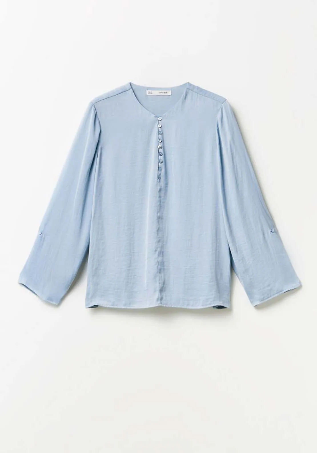 Plain Blouse - Blue