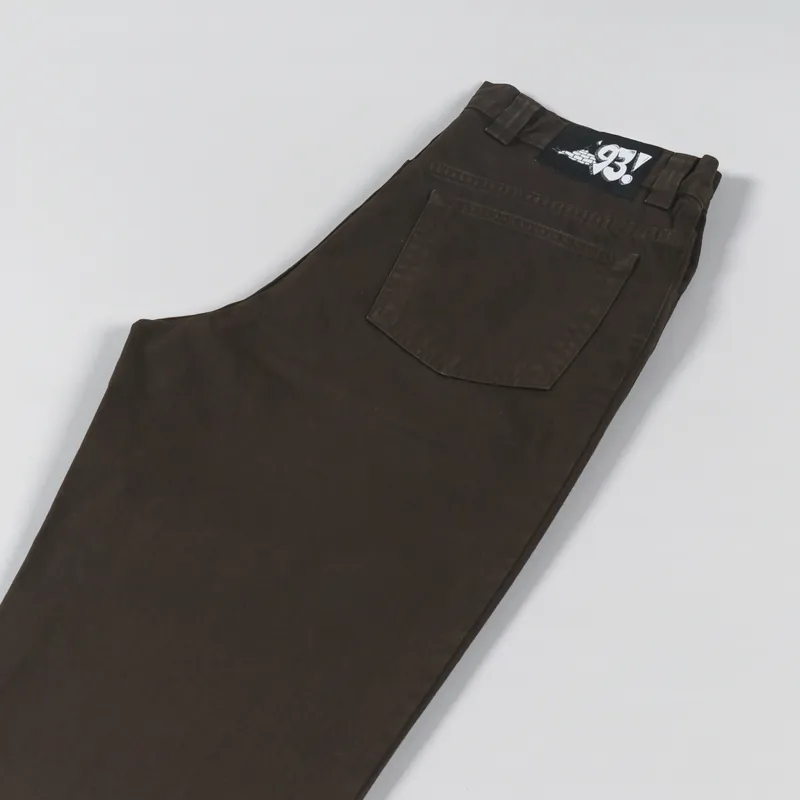 Polar Skate Co. 93 Denim Jeans Brown