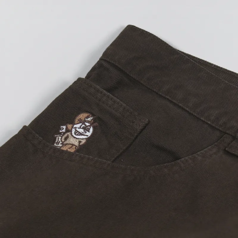 Polar Skate Co. 93 Denim Jeans Brown