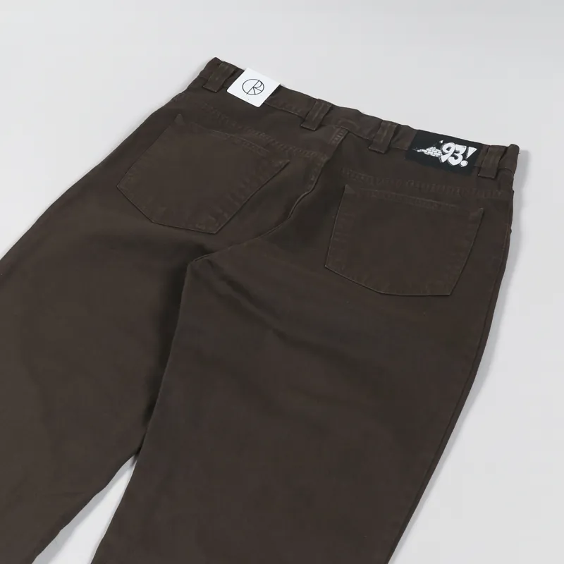 Polar Skate Co. 93 Denim Jeans Brown