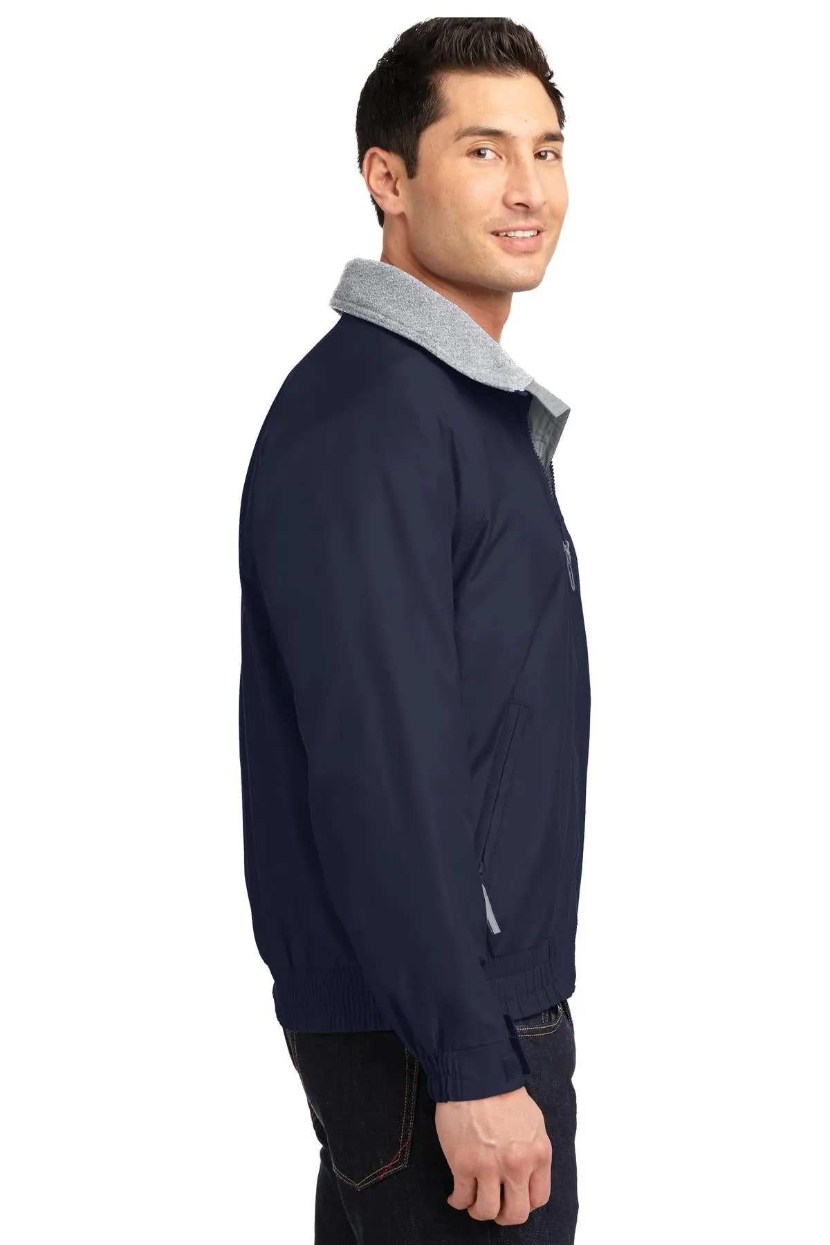 Port Authority Competitor Jacket JP54 True Navy/ Grey Heather