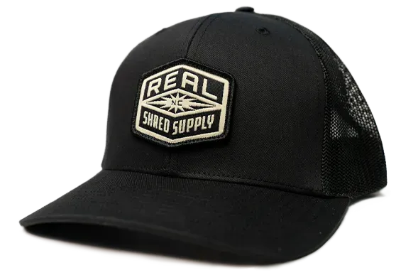 REAL Shred Supply Hat-Black