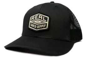 REAL Shred Supply Hat-Black