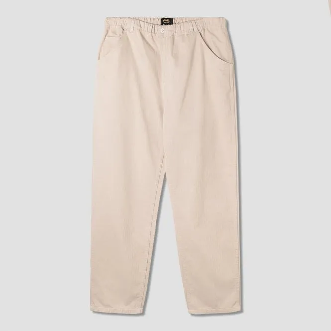 Rec Pant Natural Herringbone