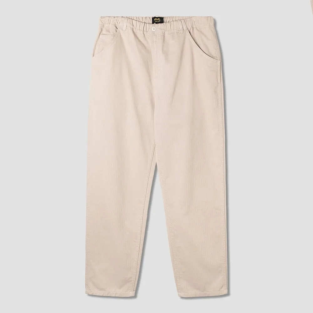 Rec Pant Natural Herringbone