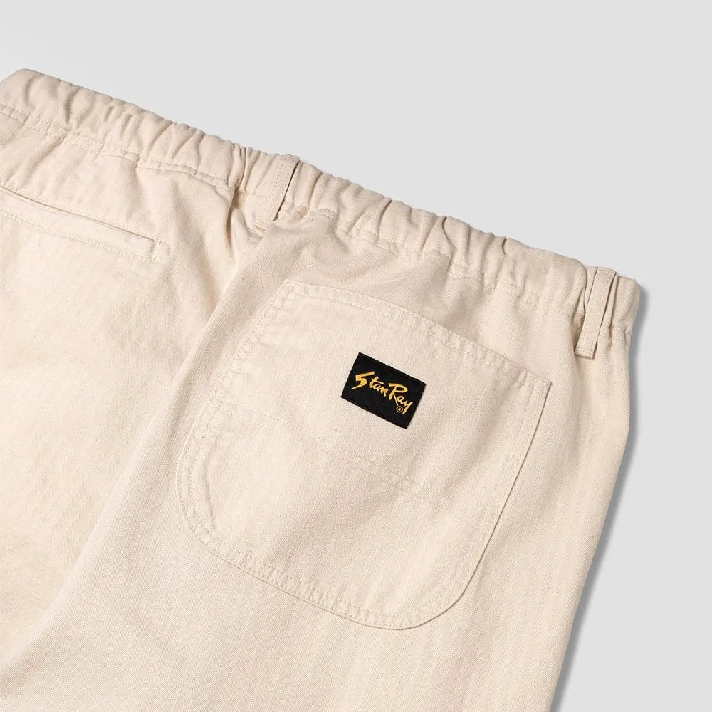 Rec Pant Natural Herringbone