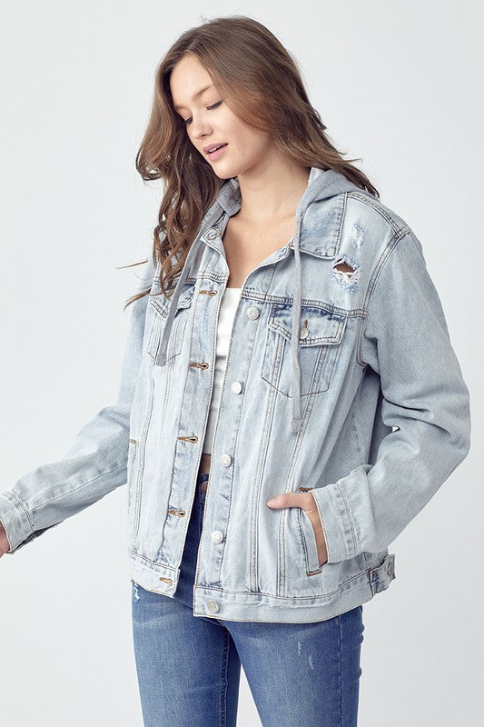 Relaxed Fit Trucker Jacket