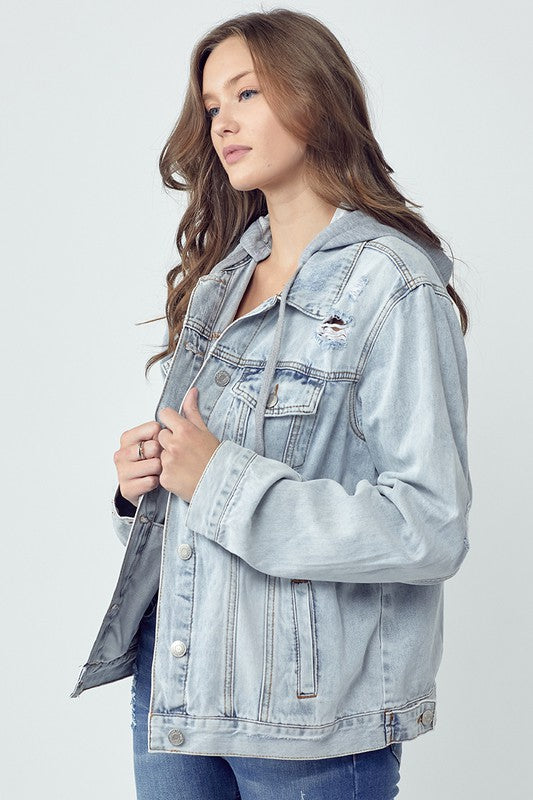 Relaxed Fit Trucker Jacket