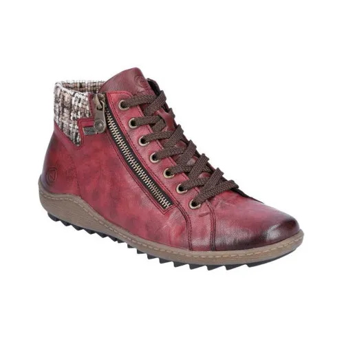 Remonte Women's R1485-35 Liv 85 Boot Red Combination