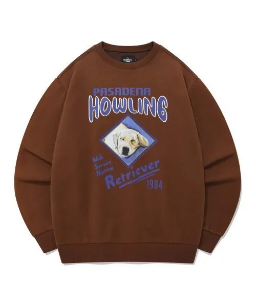 Retriever Club  |Crew Neck Unisex Street Style Long Sleeves