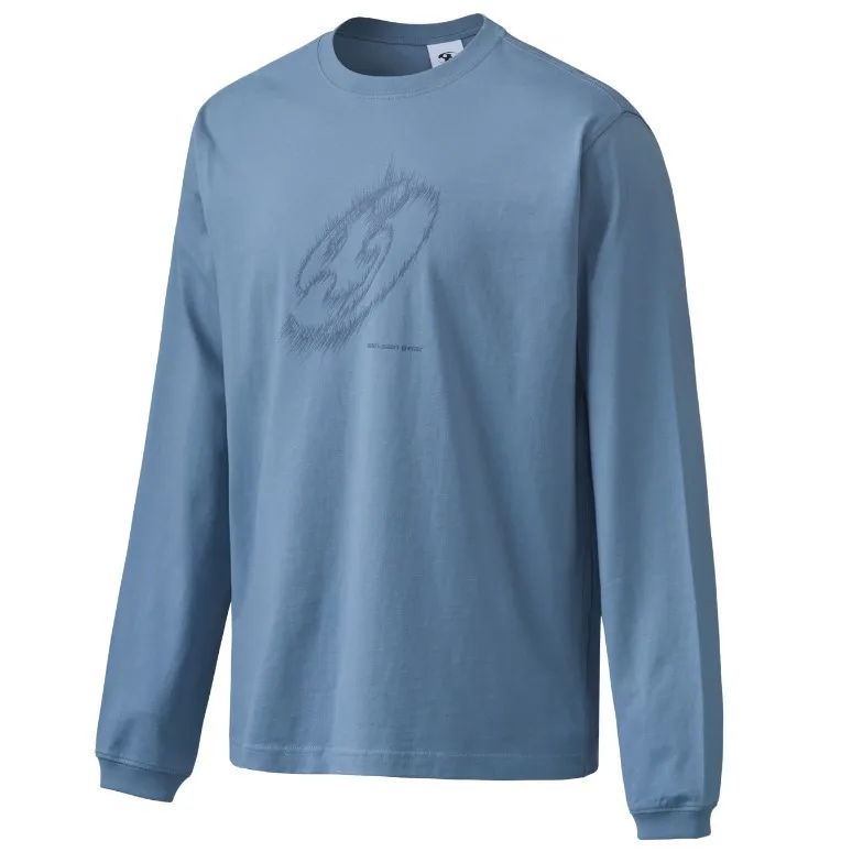 San San Gear  |Street Style Long Sleeves Plain Cotton Long Sleeve T-shirt