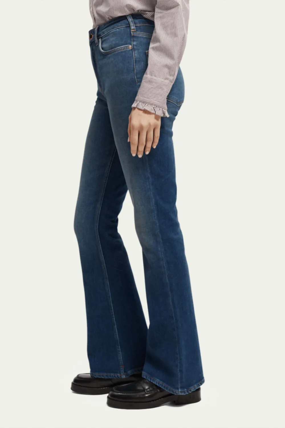 SCOTCH & SODA - Charm Flared Organic Cotton Jeans