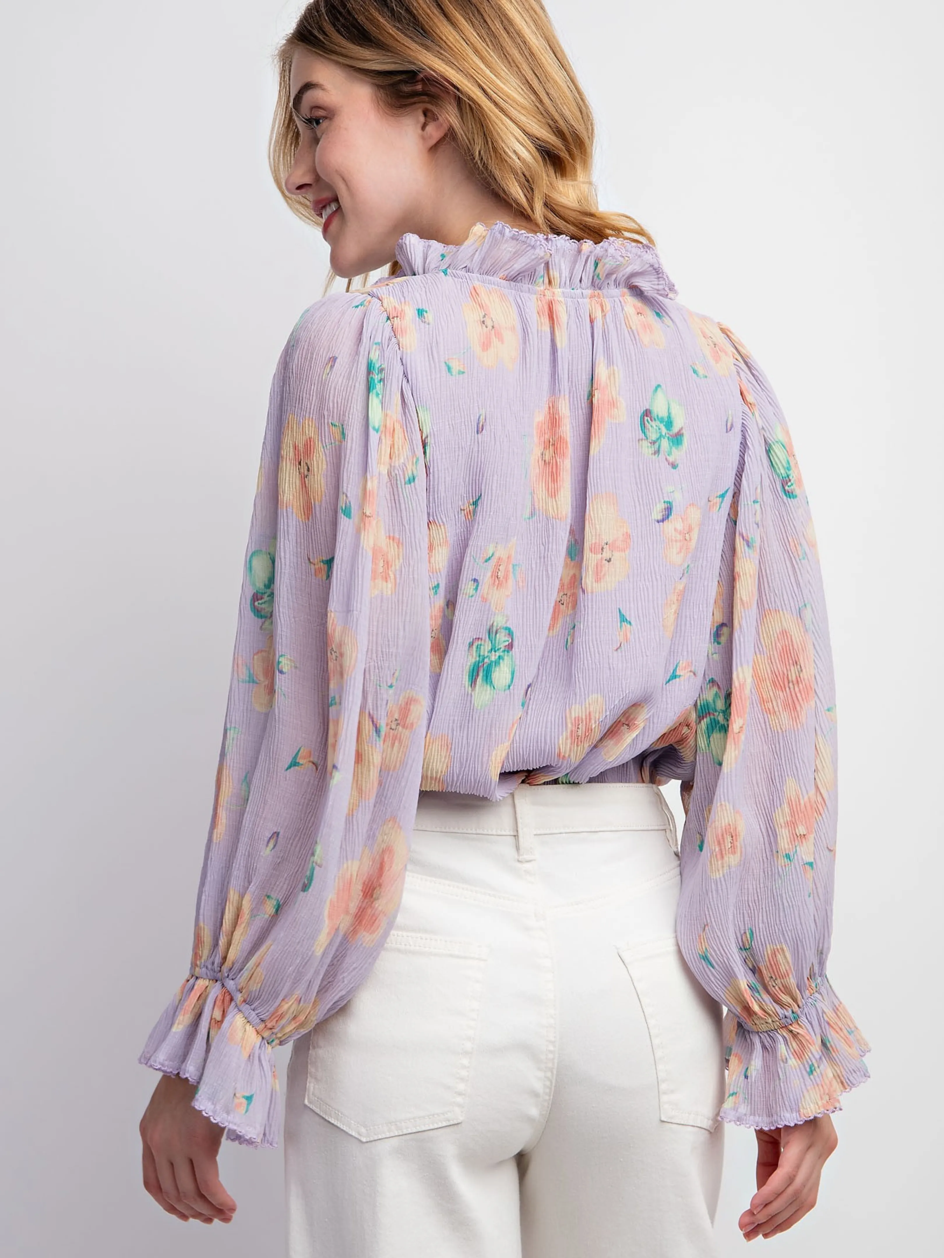 Secret Garden Chiffon Blouse