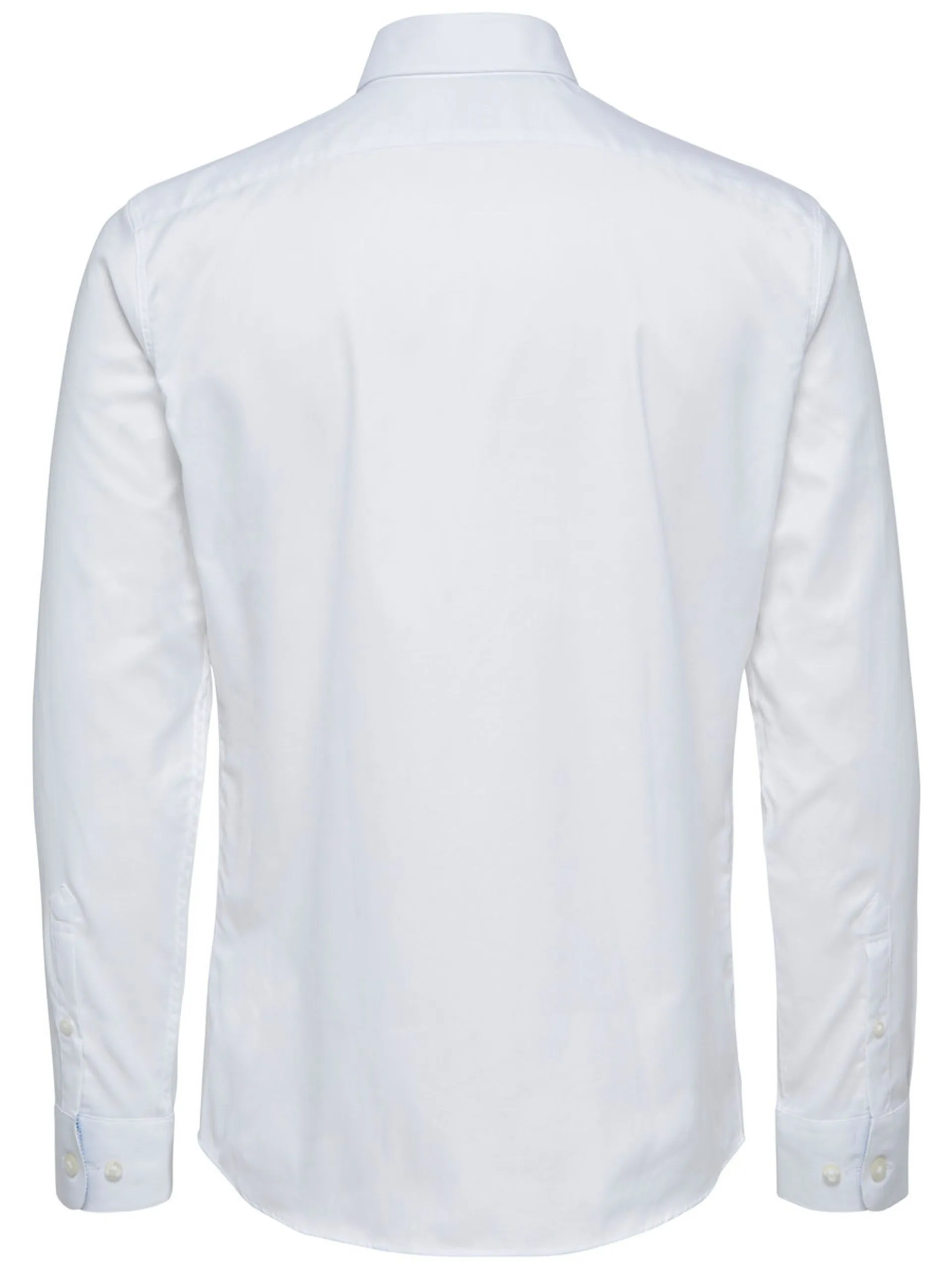 Selected Mark Long Sleeve Shirt Bright White