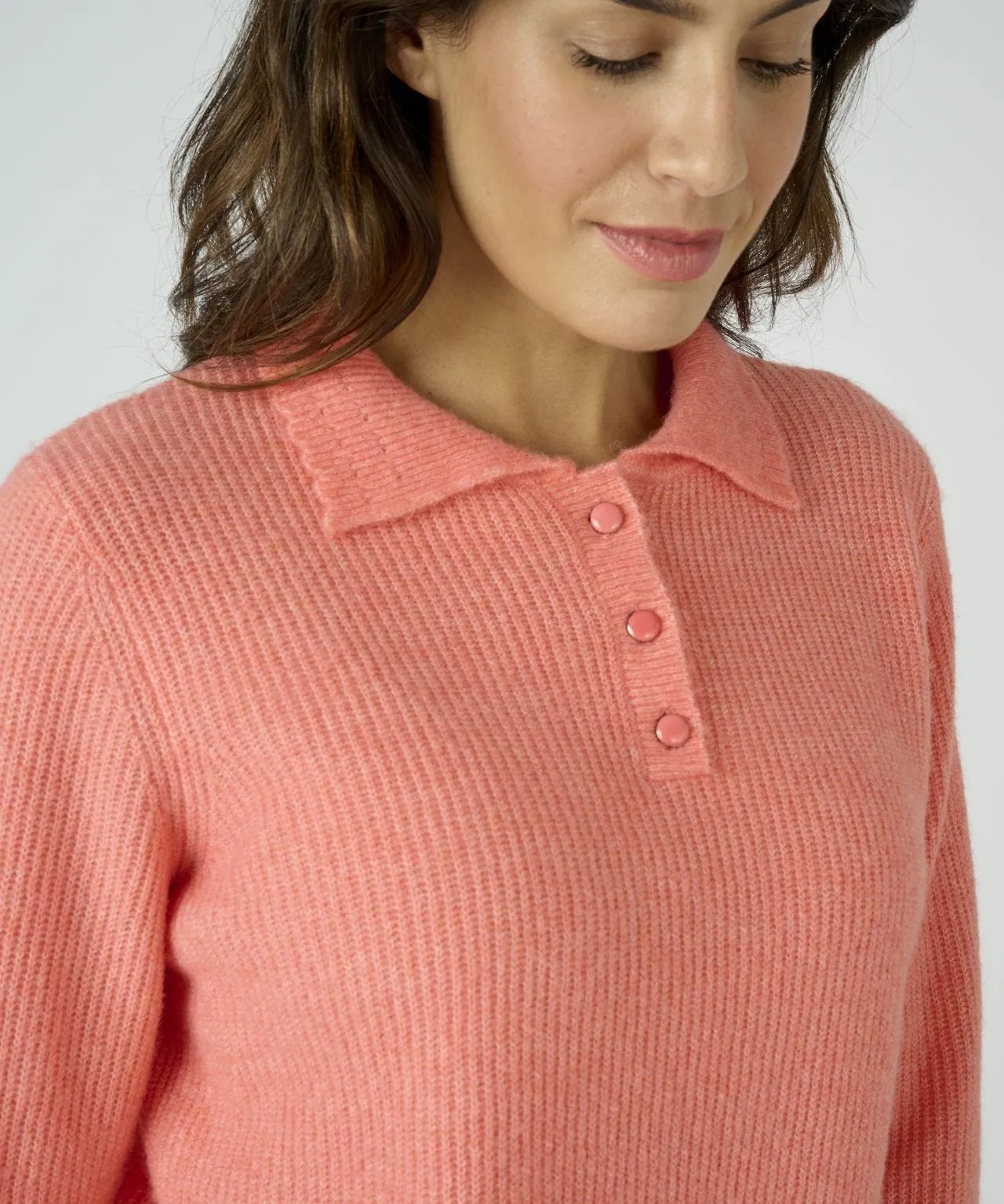 Skin Soft Collared Jumper