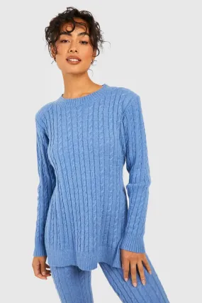 Soft Cable Knit Sweater