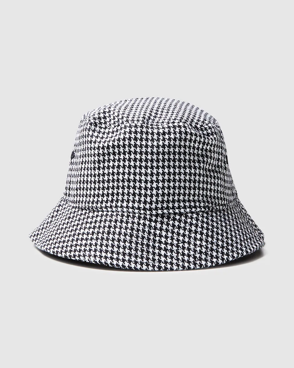 Spencer Project Houndstooth Bucket Hat Check