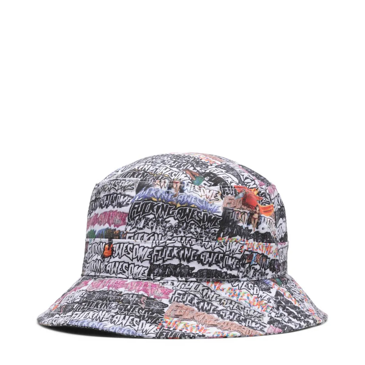 STICKER LOGO BUCKET HAT AOP | Bodega