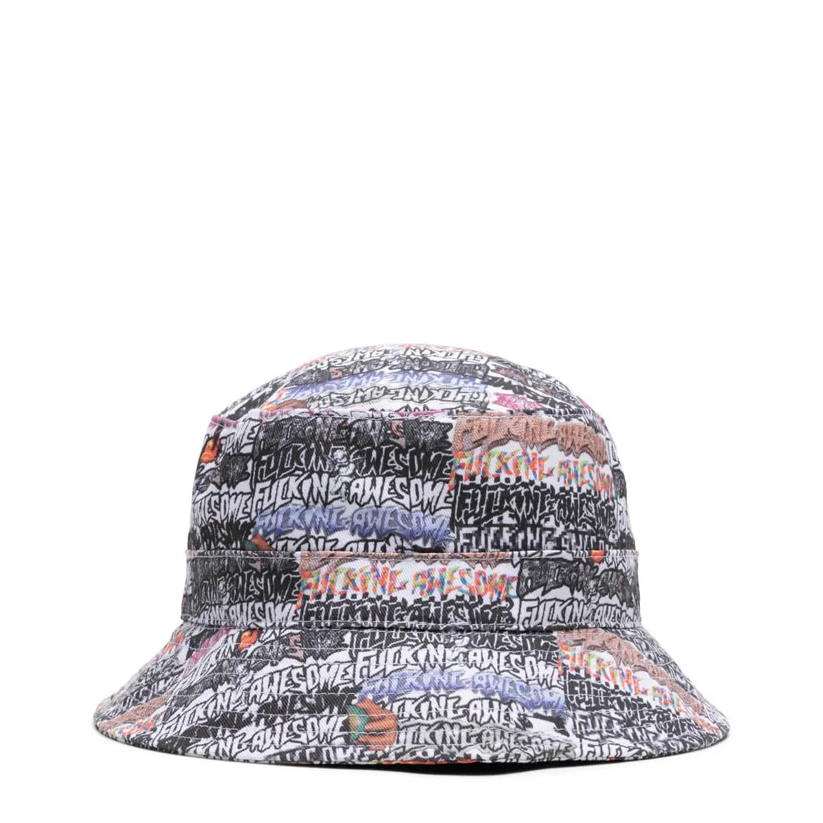 STICKER LOGO BUCKET HAT AOP | Bodega