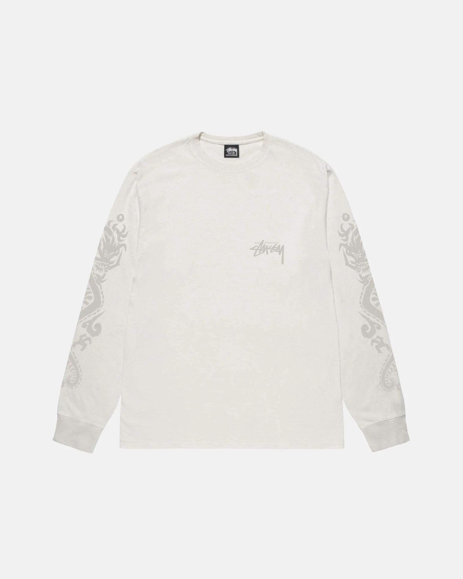 STUSSY  |Unisex Street Style U-Neck Long Sleeves Cotton Python