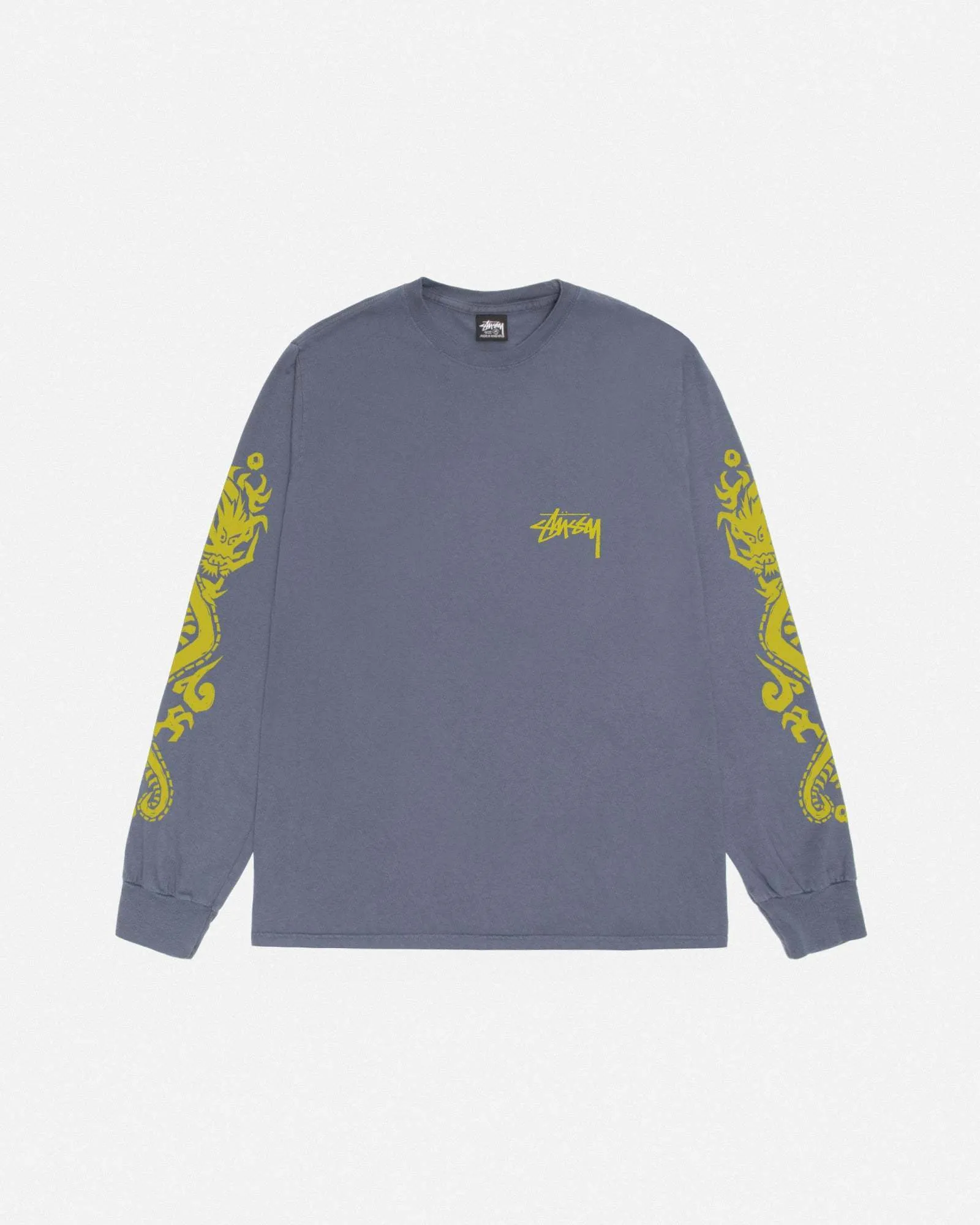 STUSSY  |Unisex Street Style U-Neck Long Sleeves Cotton Python