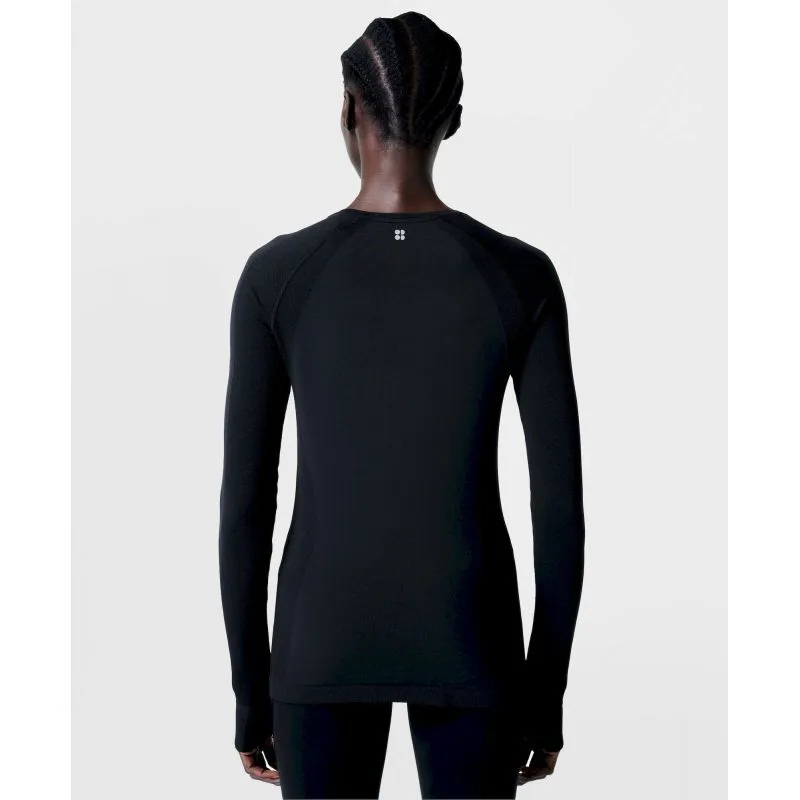 Sweaty Betty  Athlete Seamless Workout Long Sleeve Top - T-shirt - Donna